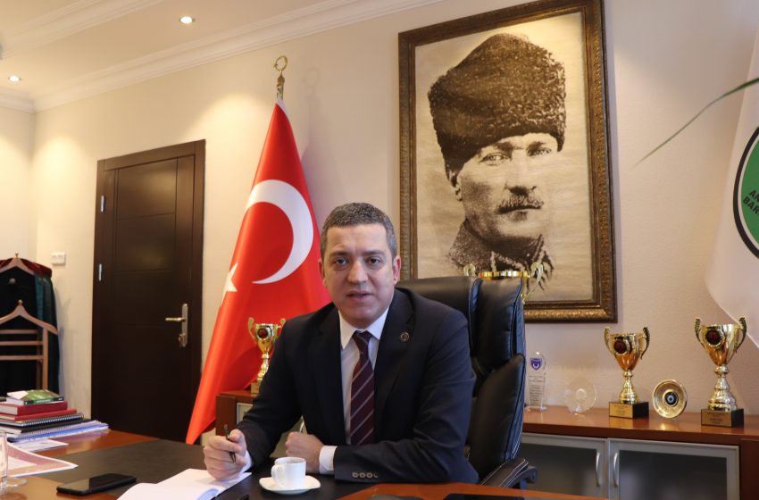  Ankara Barosu Başkanı   Erinç Sağkan:   “Türkiye’nin  En Büyük Önceliği, Bağımsız Bir Yargı Sistemidir”